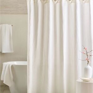 Quince Shower curtain 100% Linen